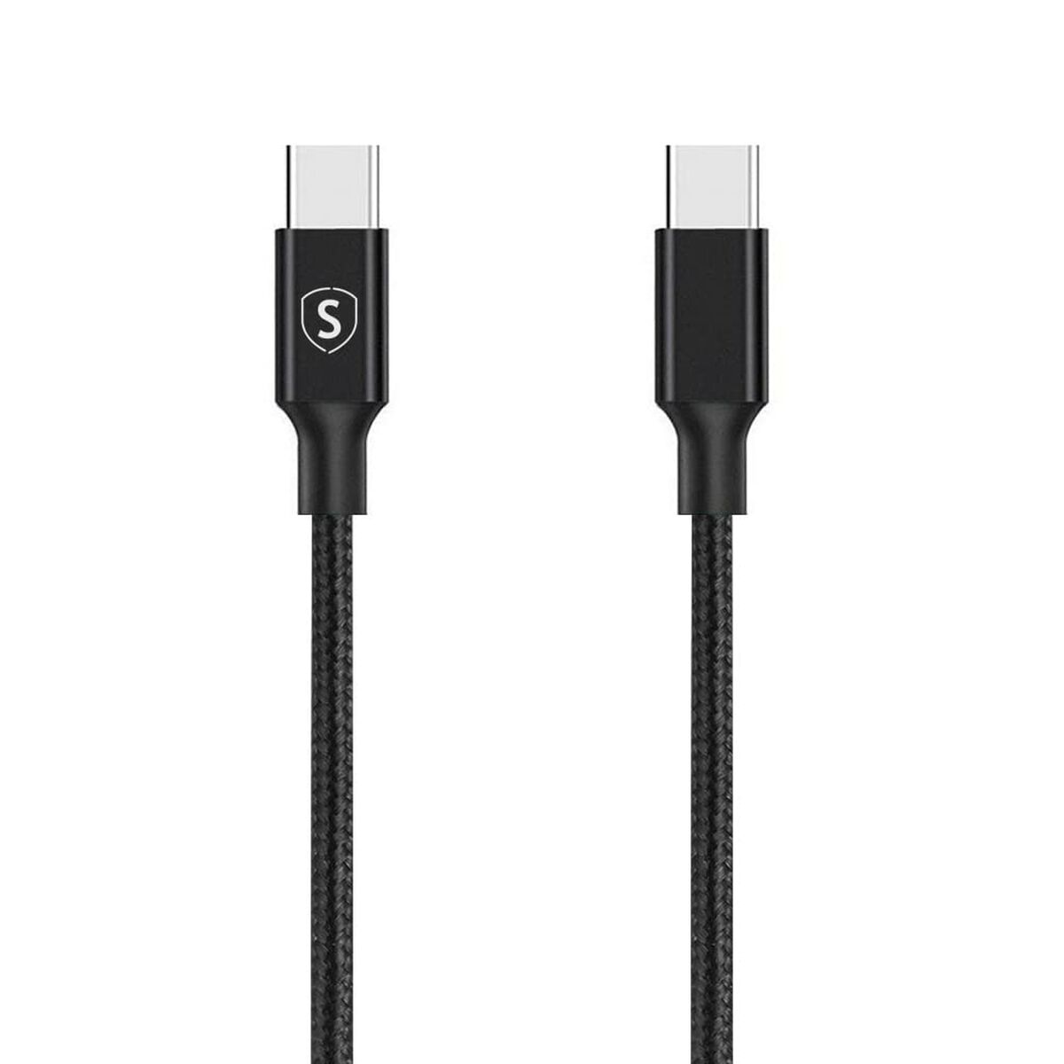 Kabel USB C Baseus Cafule Černý Černá/šedá 1 m
